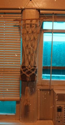 Wall hanger plant holder!