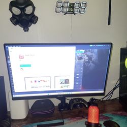 monitor, turtle beach controller, headset, 2tb hard drive
