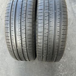2. Tires. 235. 50.  19. Pirelli Scorpion 