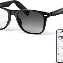 2026 AI Glasses for Men & Women, Smart Glasses Powered by ChatGPT, AI Real-time Translation with 145 Languages, 11H Music Play, Bluetooth Glasses with