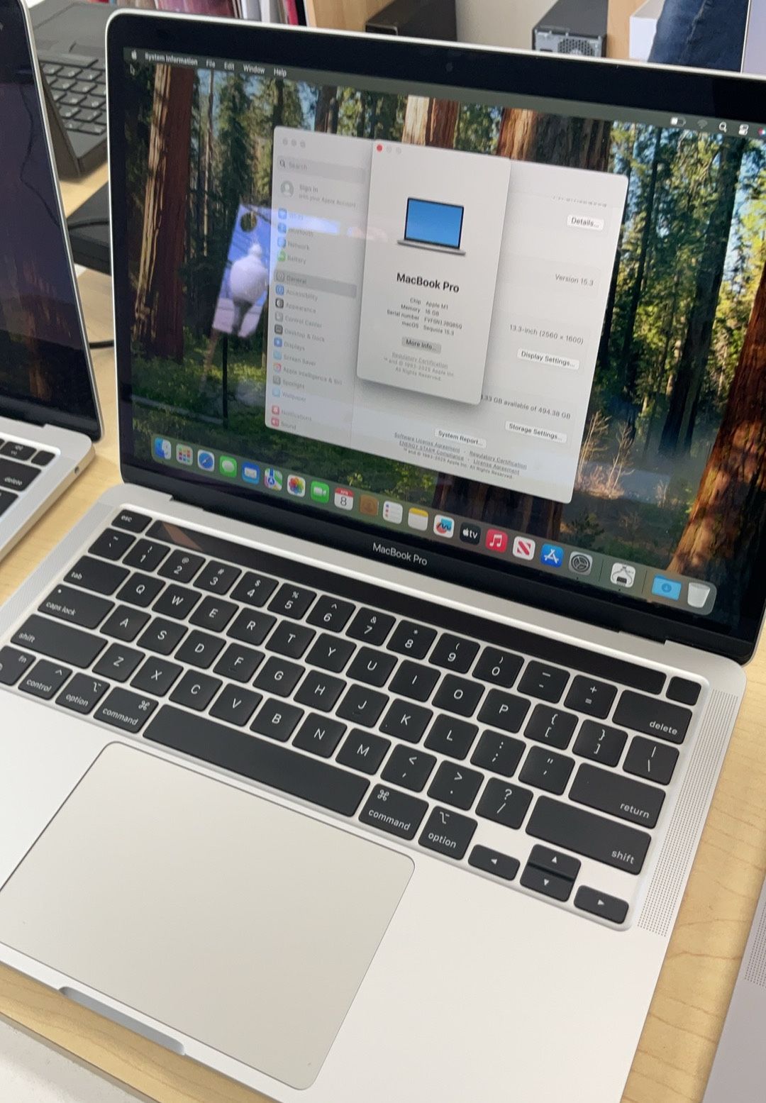 MacBook Pro 13” Apple M1 Chip 16GB RAM 512GB SSD