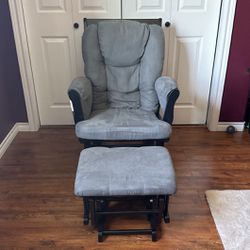 Glider / Rocker Chair and Ottoman