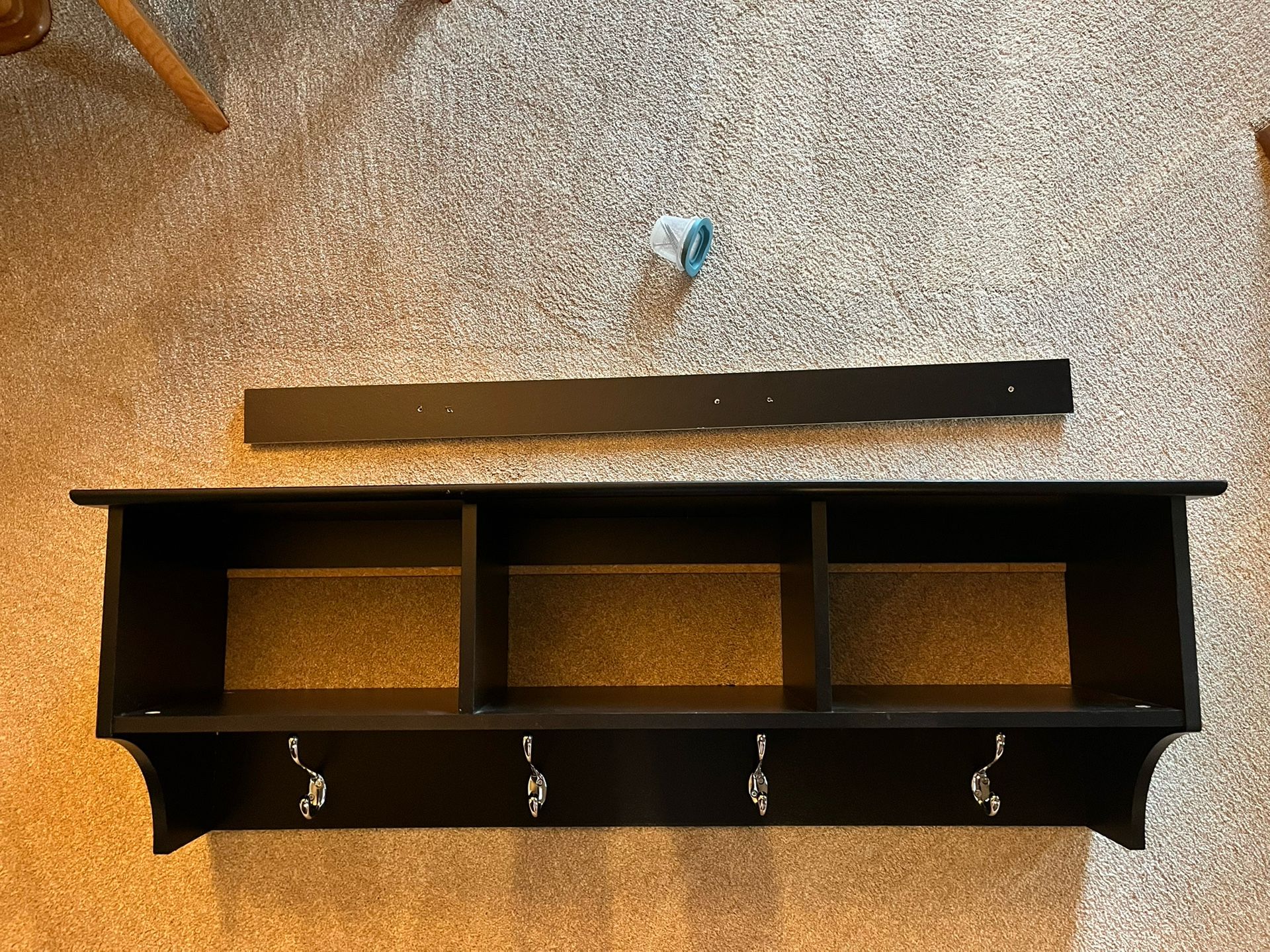 Coat rack with Cubbie Storage