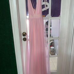 Pink Bridesmaid/ Formal Dress