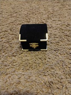 Black And Gold Trinket Box
