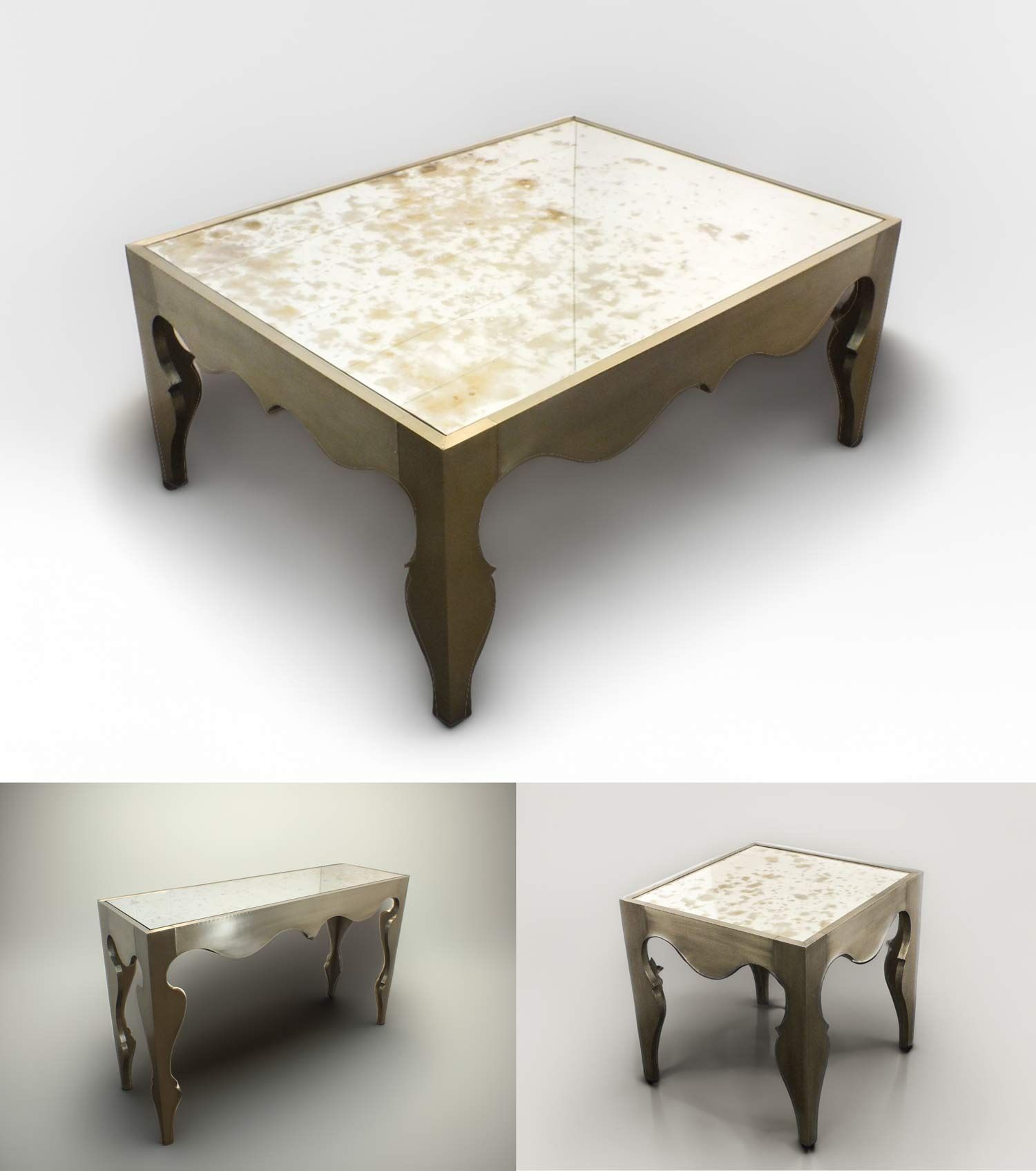 Artistic - New Coffee Table Console’s , End Tables 3 Piece Set