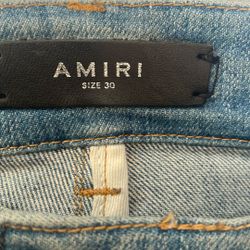 Amiri Jeans Size 30