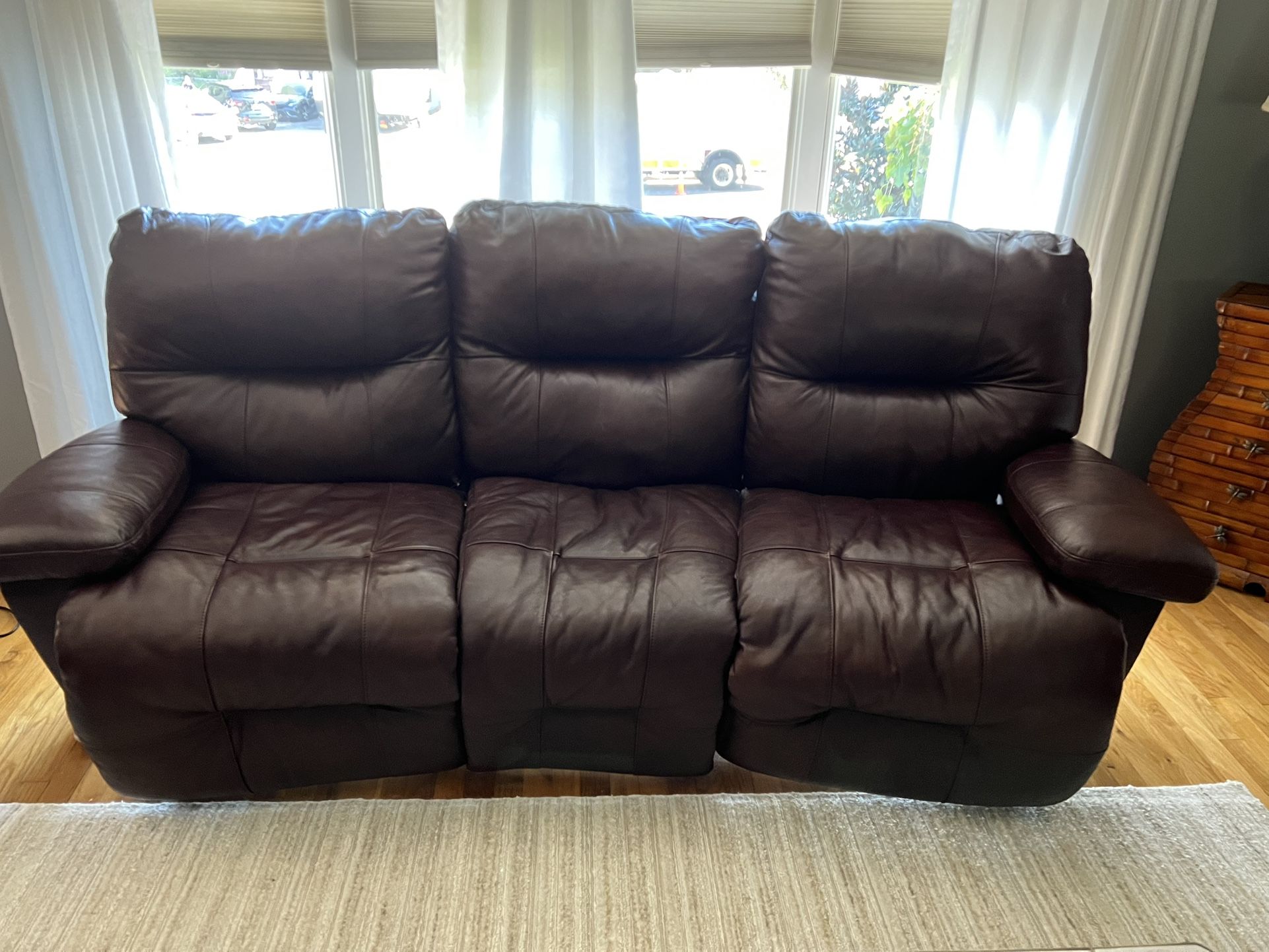 Leather Sofa 