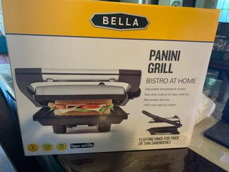 Bella panini grill