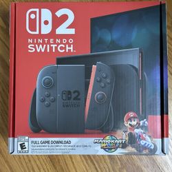 Nintendo Switch 2 Mario kart Bundle
