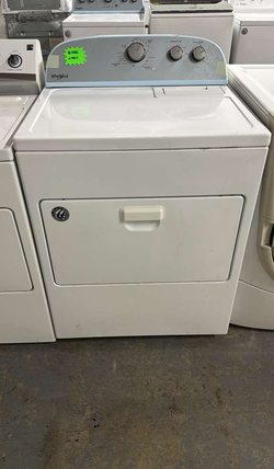 Whirlpool Electric Dryer – White, top lint filter, ready to go