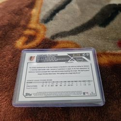 Baseball Card AUTOGRAPH