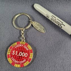 Key Chain $1000 Chip, Borgata Hotel Casino