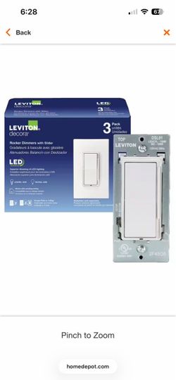 Dimmer switch / interruptor de anulador