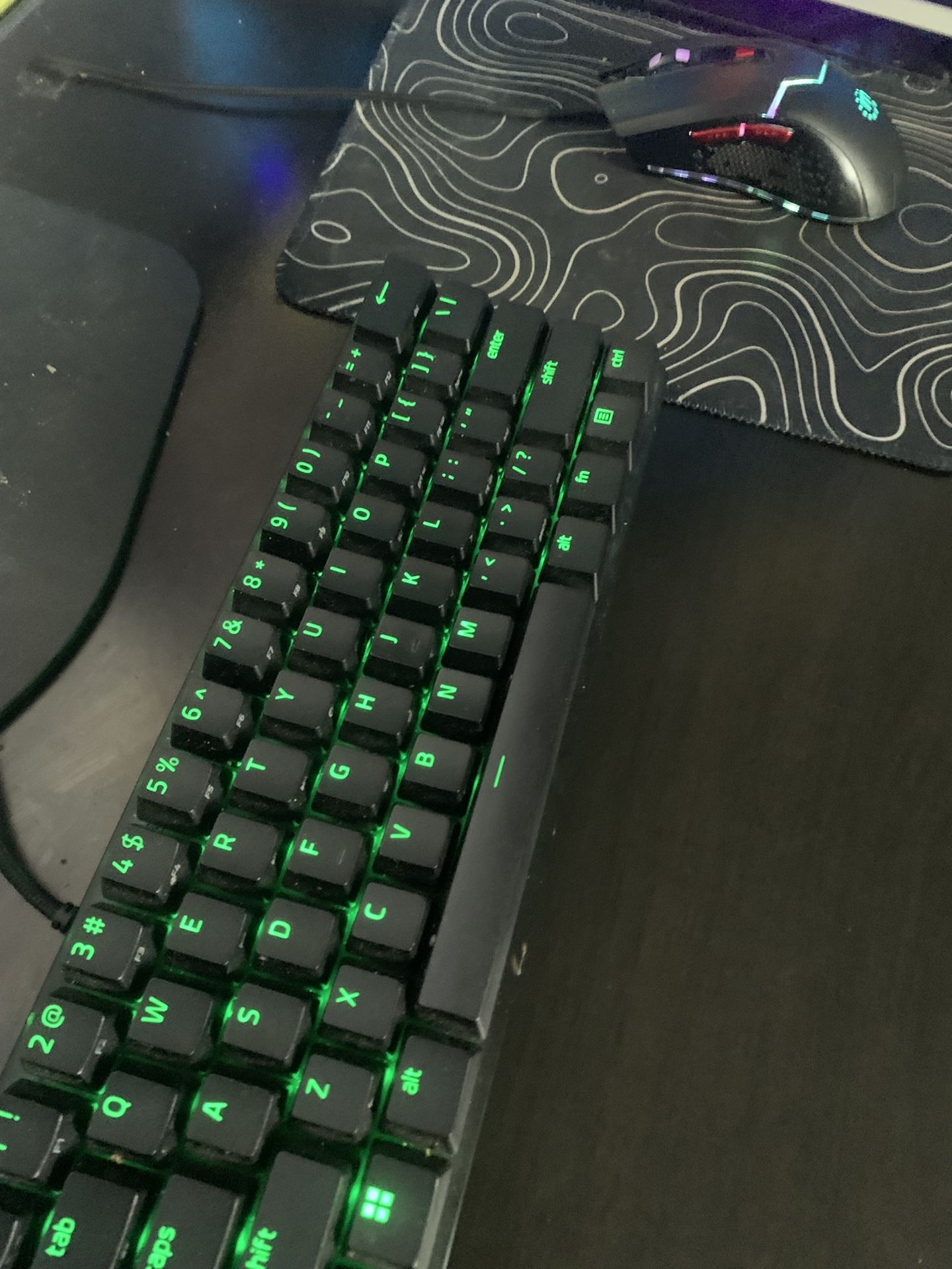 Gaming keyboard+mouse