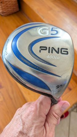 Ping G5 460cc Titanium Driver 9°