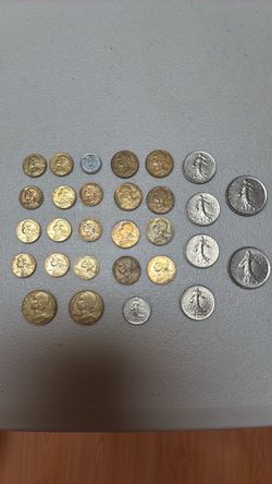 French Francs Collector’s Coins