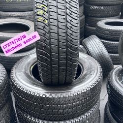 LT 275/70/18 Michelin 