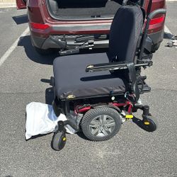 heavy duty electric wheelchair (300+ lb capacity)