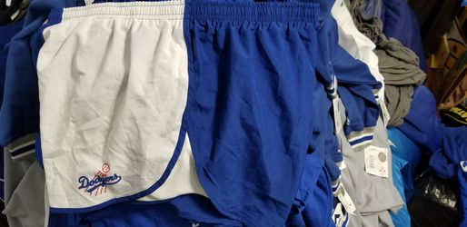 Dodgers womens nike dri fit shorts new