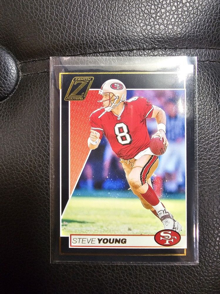 STEVE YOUNG 49ERS ZENITH PANINI NFL SPORTS CARD!