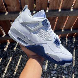 Jordan 4 Midnight Navy (Size 4Y, 5.5Y, 6Y, 9.5, 10, 10.5, 11)