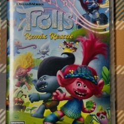Trolls Remix Rescue - Nintendo Switch With Case Tested/Works Fast Shipping K89