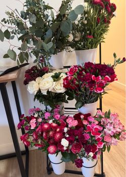 Flower Display Cart
