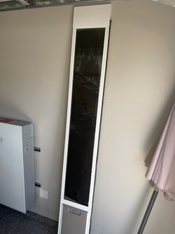 Pet safe dog door size large opening for tall sliding glass door