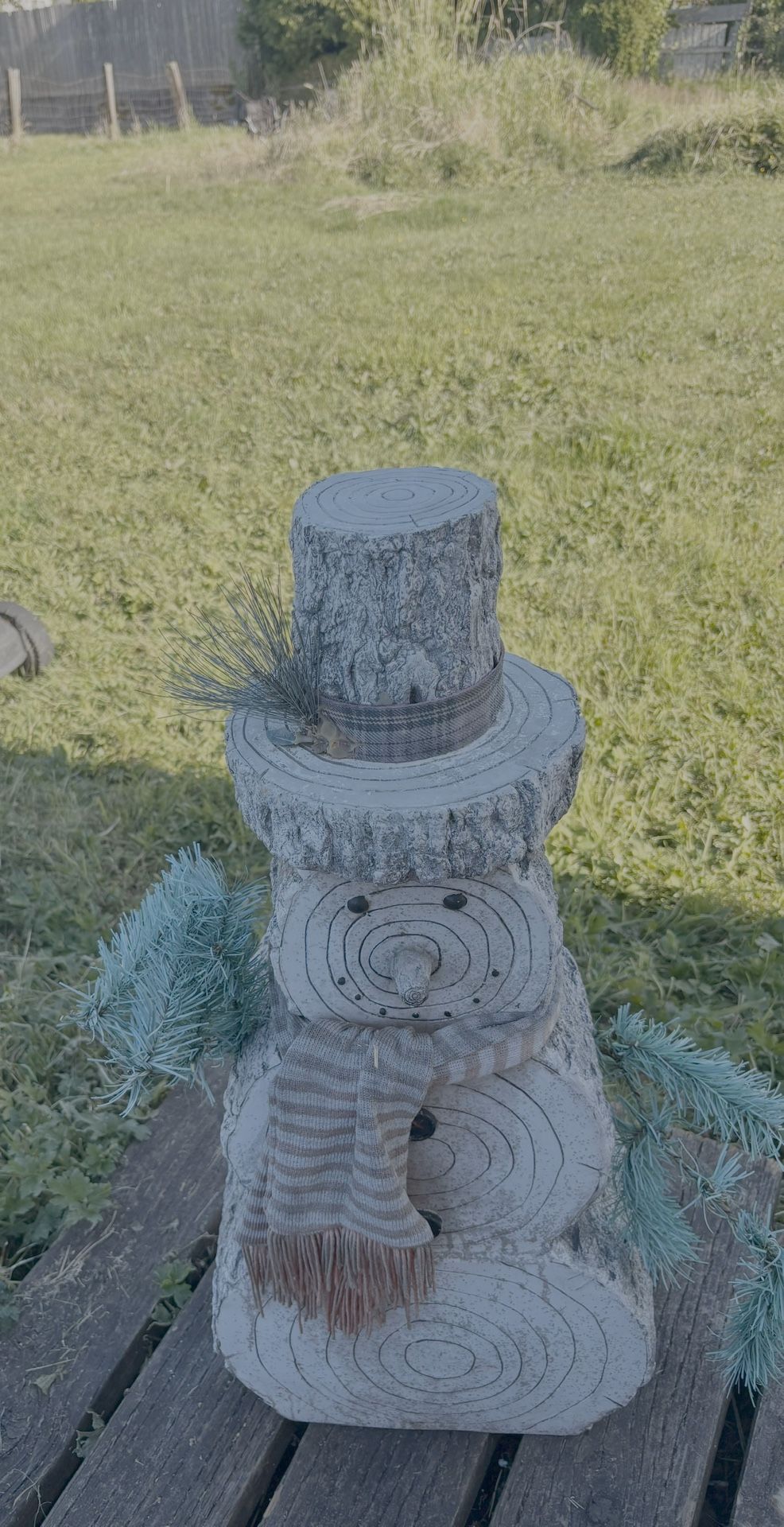 Snow Man Decoration