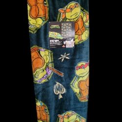 Teenage Mutant Ninja Turtles Throw 50x70in  - TMNT Toss