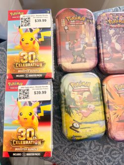 Pokemon TCG 30th Anniversary Celebrations Sealed
