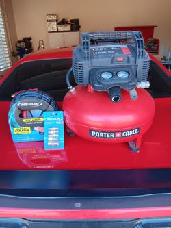Porter Cable 6gal Air Compressor Combo