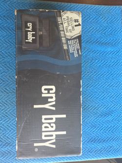 cry baby wah wah pedal $80