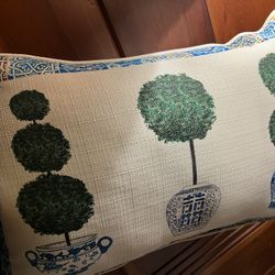 Topiary Pillow $50 