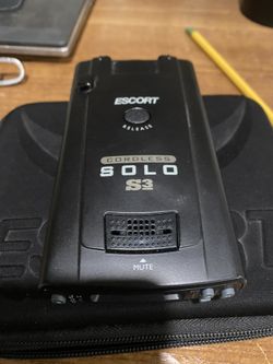 Escort Solo S3 Radar Detector 