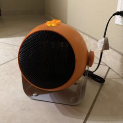 New In Box Home Or Office Fast Powerful Heating Electric Space Heater With Temperature Level Control 