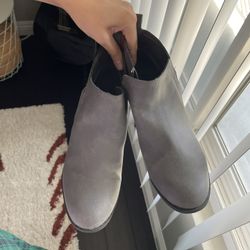 Grey Boots - Size 5.5