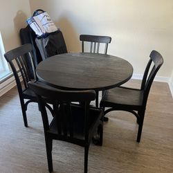 Table and 4 Chairs For Sale! 