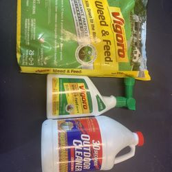 Weed And Feed  Plus Outdoor Cleaner