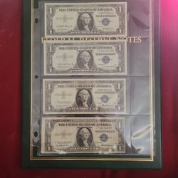 $1 Silver Certificate Star Notes BILLS