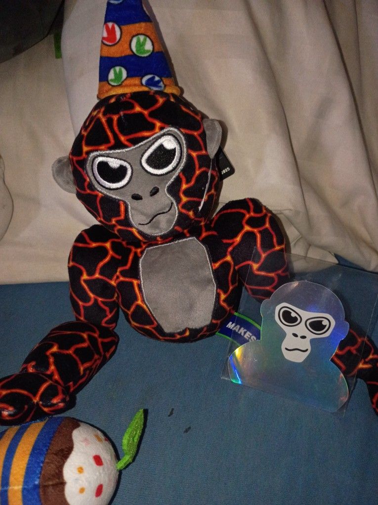 Rare Lava Monke Plush *No Delivery Only Pickups* *Trade Rog Ally Console*