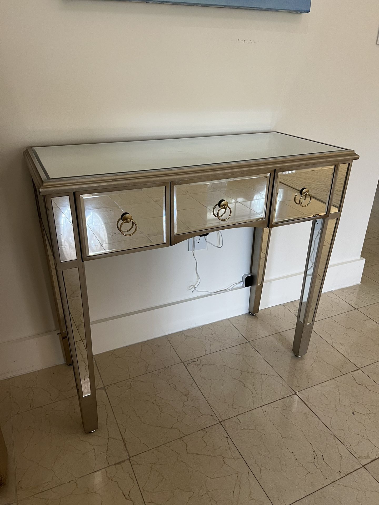 Mirrored Console Table