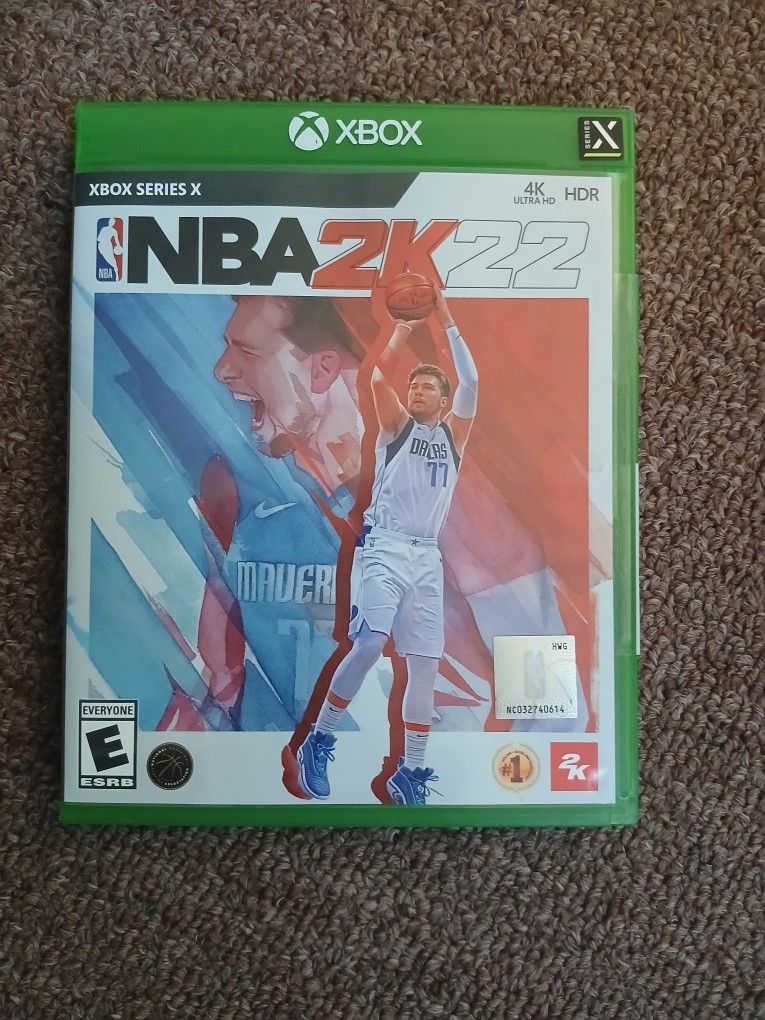 NEW!!!! XBOX SERIES X NBA2K 22