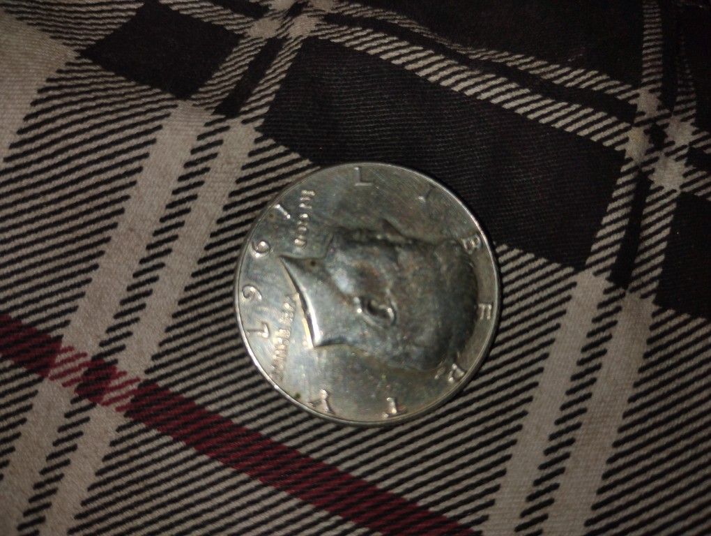1967 Silver 50 Cent Peice