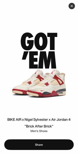 Jordan 4 Brick After Brick