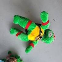 5 vintage ninja turtles great shape