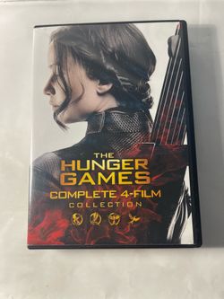 The Hunger Games Complete 4-Film Collection Multi-Disc DVD Box Set Lionsgate