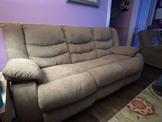 Couch and loveseat