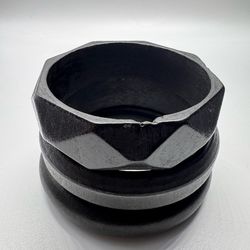 3 wooden bangles